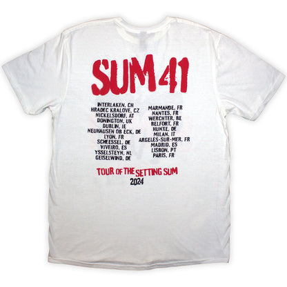 Sum 41 T Shirt - Tour '24 Spray Paint