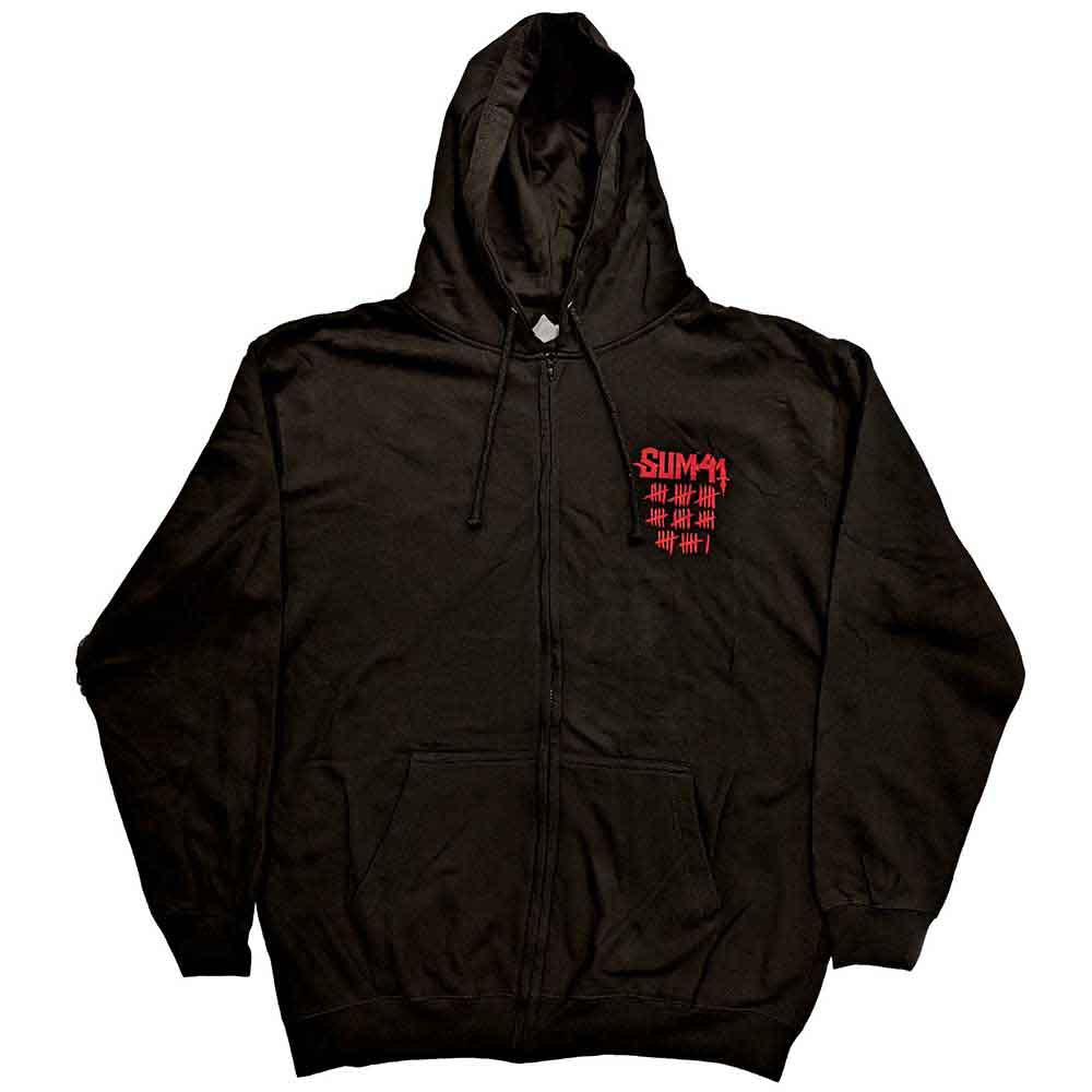 Sum 41 Zip Hoodie - Order In Decline Tour 2020