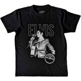 Elvis Presley T Shirt - Elvis Live Portrait