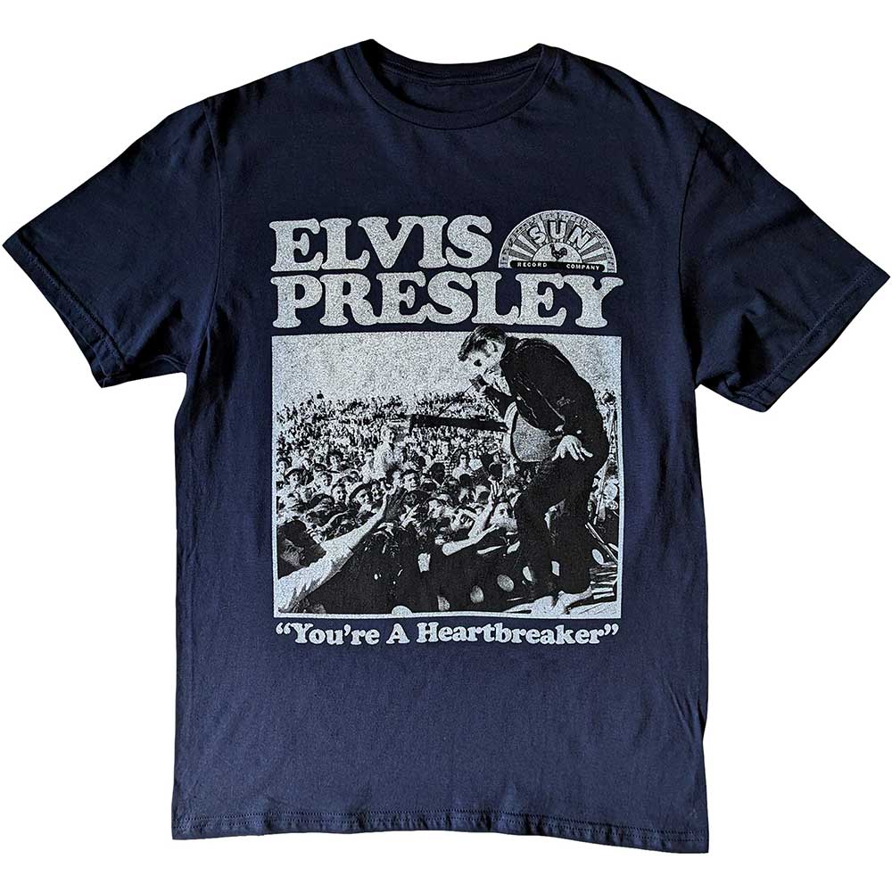 Elvis Presley T Shirt - Elvis Heartbreaker