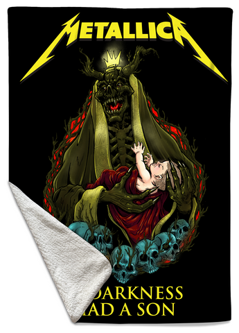Rocksax Metallica Blanket - If Darkness Had A Son