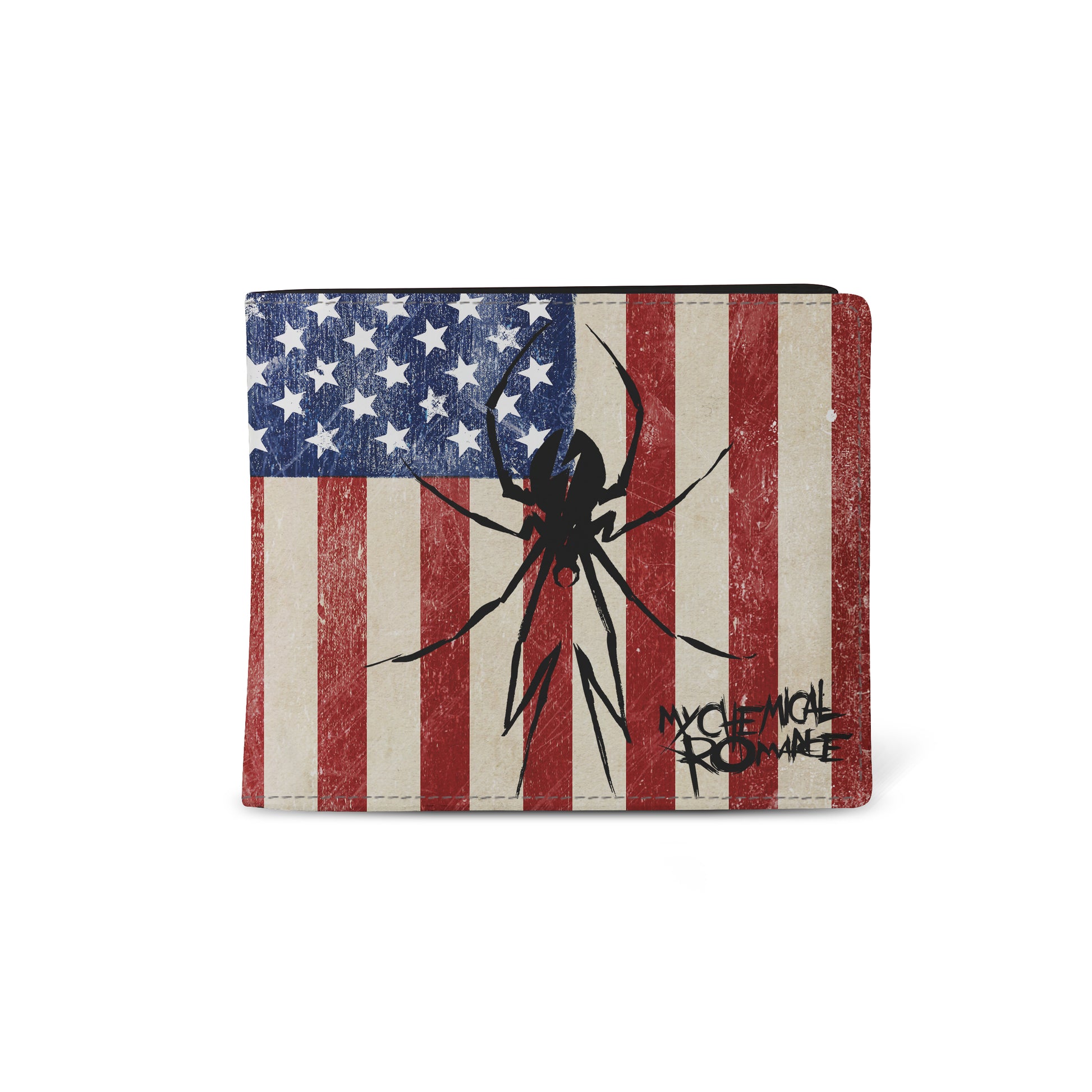 Rocksax My Chemical Romance Wallet - USA Spider  | Buy Now For 19.99