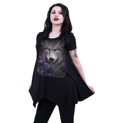WOLF ROSES - Smock - Tunic Casual Top