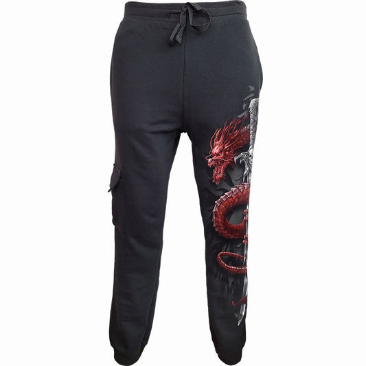 ORIENTAL DRAGON  - Casual Cargo Joggers