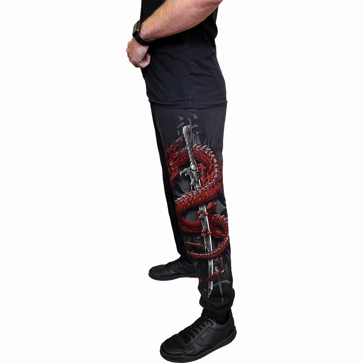ORIENTAL DRAGON  - Casual Cargo Joggers