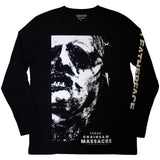 Texas Chainsaw Massacre Long Sleeve T Shirt - Leather Face