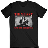 Thin Lizzy T Shirt - Live & Dangerous