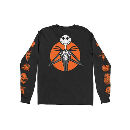 Disney Long Sleeve T Shirt - All Characters Orange