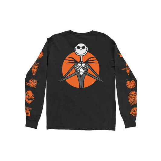Disney Long Sleeve T Shirt - All Characters Orange