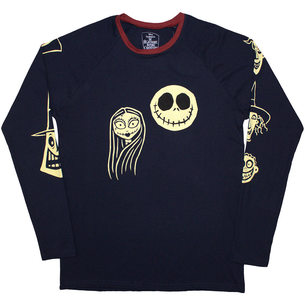 Disney Long Sleeve T Shirt - Faces Aop | Buy Now For 29.99