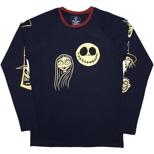Disney Long Sleeve T Shirt - Faces Aop | Buy Now For 29.99