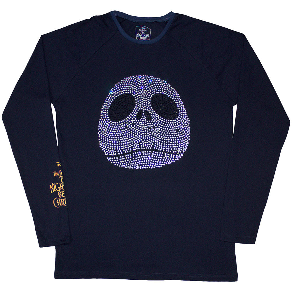 Disney Long Sleeve T Shirt - Rhinestone Jack | Buy Now For 29.99