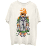 Disney T Shirt - Orange Flames Pumpkin King