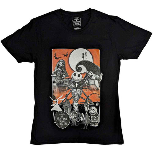 Disney T Shirt - Orange Moon Embellished