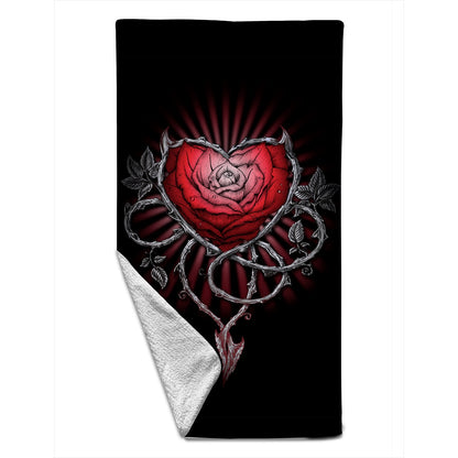 Rocksax X Alchemy Towel - Devils Rose