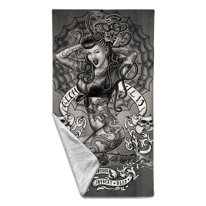 Rocksax X Alchemy Towel - If Looks Could Kill 2