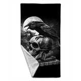 Rocksax X Alchemy Towel - Poe's Raven 1