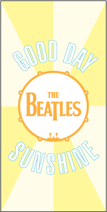 Rocksax The Beatles Towel - Good Day Sunshine