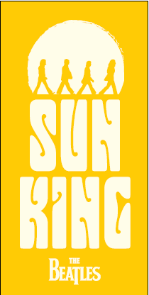 Rocksax The Beatles Towel - Sun King