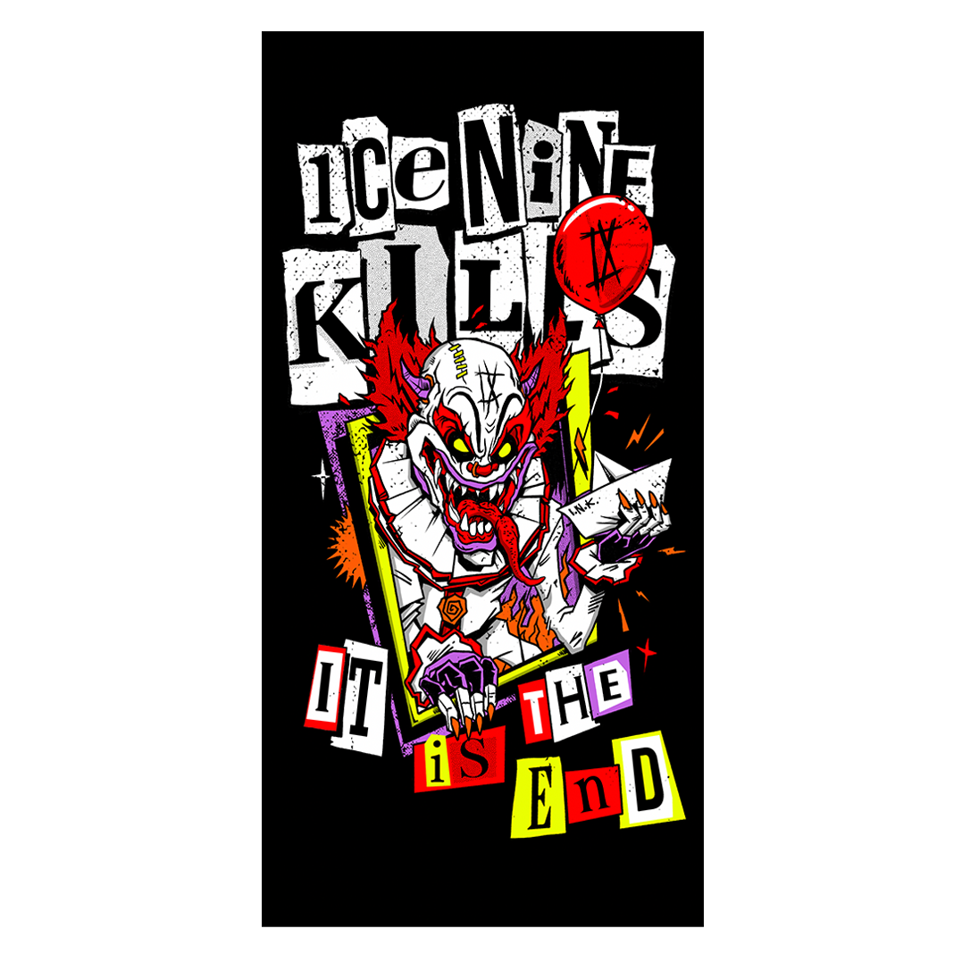 Rocksax Ice Nine Kills Towel - It Is The End