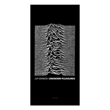 Rocksax Joy Division Towel - Unknown Pleasures Black