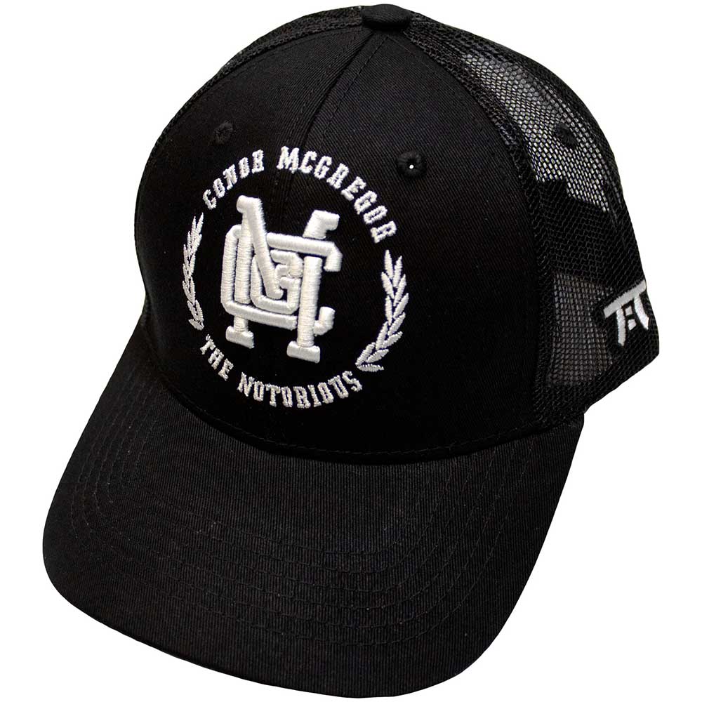 Tokyo Time Baseball Cap - UFC McGregor White Wreath Logo