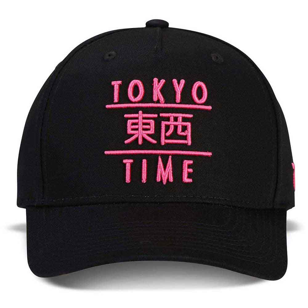 Tokyo Time Baseball Cap - TT Heritage Pink Logo