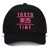 Tokyo Time Baseball Cap - TT Heritage Pink Logo