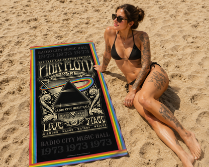 Rocksax Pink Floyd Towel - Live 73