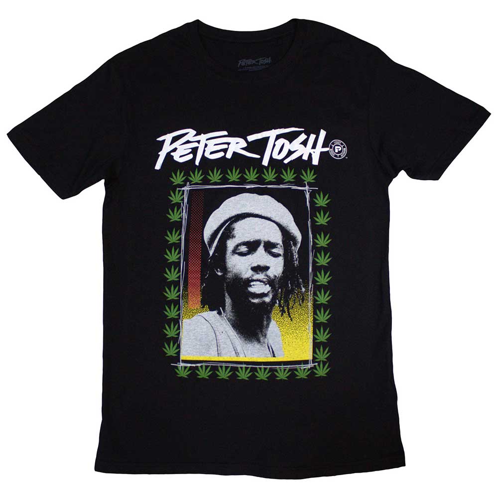 Peter Tosh T Shirt - Leaf Frame