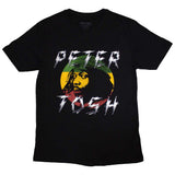 Peter Tosh T Shirt - Lightning Logo