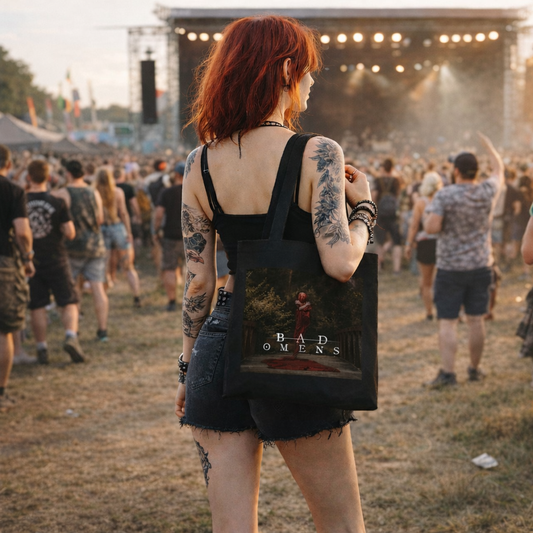 Rocksax Bad Omens Tote Bag - Self Titled Cover