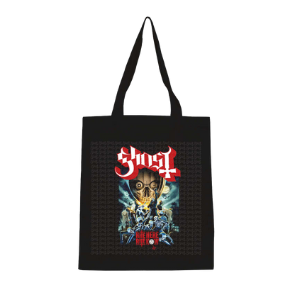 Rocksax Ghost Tote Bag - Rite Here, Rite Now