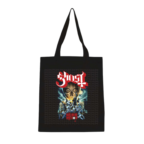 Rocksax Ghost Tote Bag  -  Rite Here, Rite Now