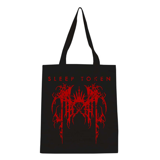Rocksax Sleep Token Tote Bag - Grunge Logo