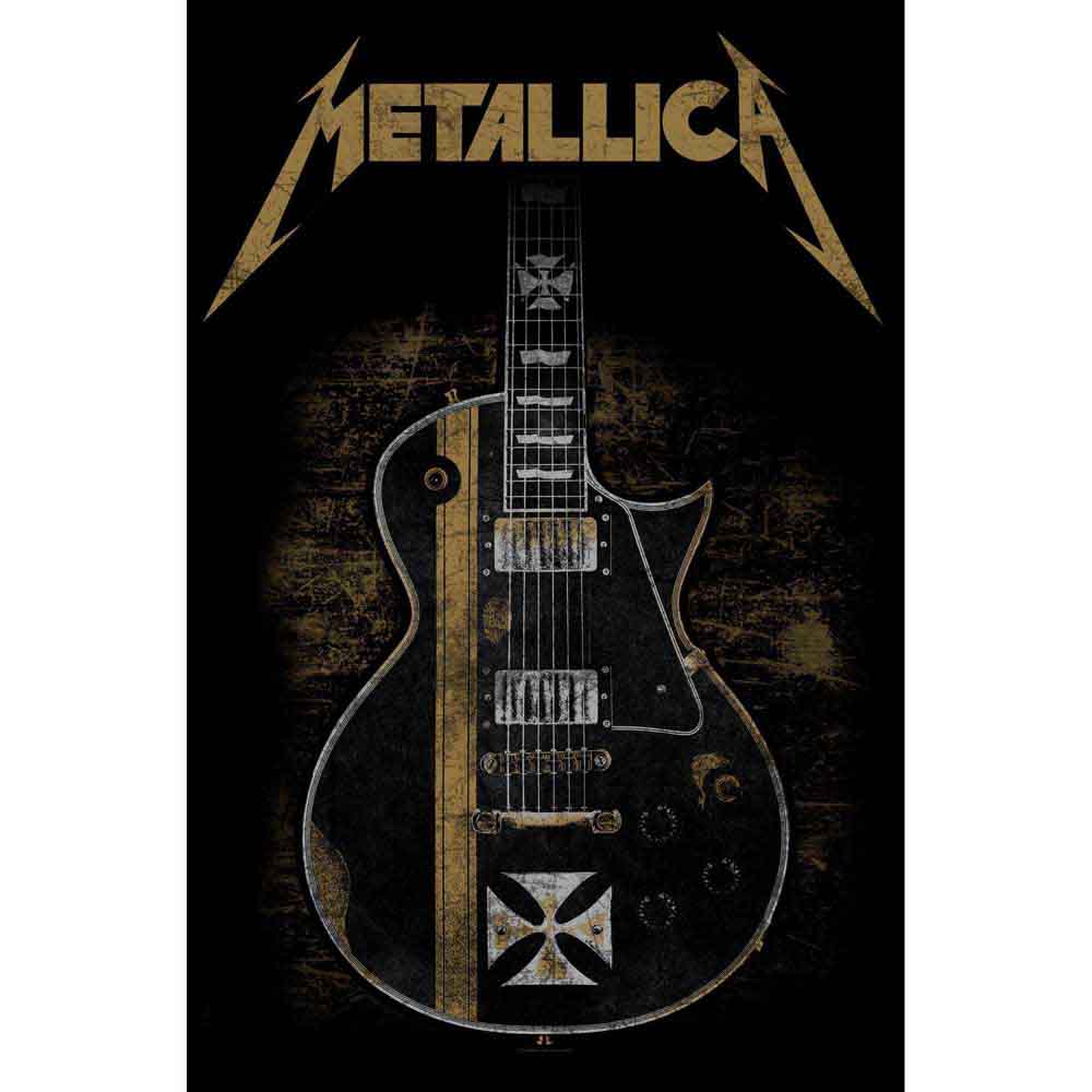 METALLICA Posters - Textile - Hetfield Guitar