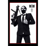 Marilyn Manson Posters - Textile - Machine Gun