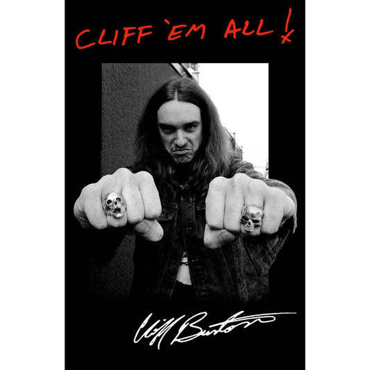Metallica Posters - Textile - Cliff 'Em All