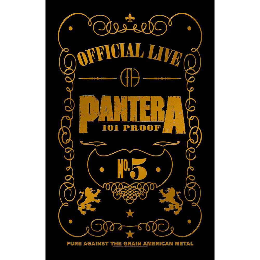 Pantera Poster - 101 Proof