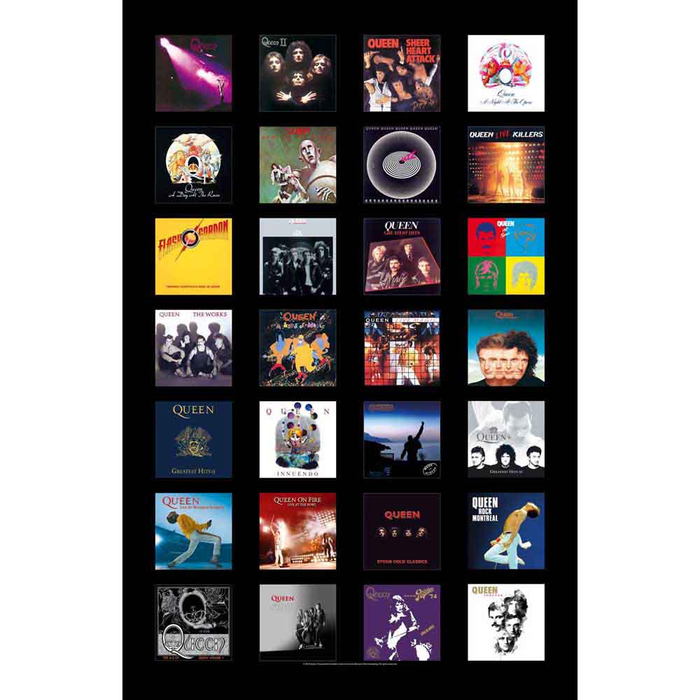 Queen Poster - Albums