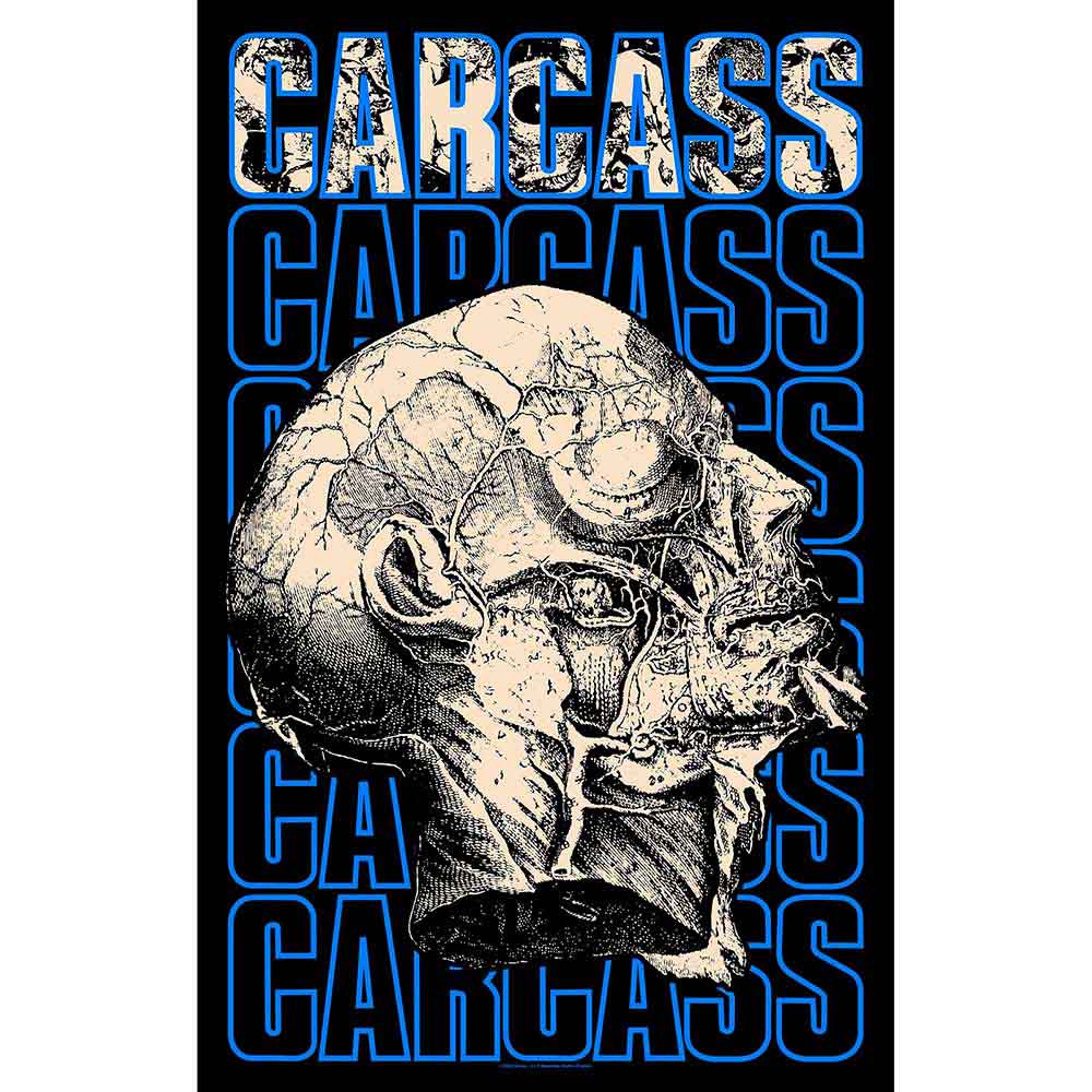 Carcass Posters - Textile - Necro Head