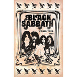 Black Sabbath Posters Textile - World Tour 1978