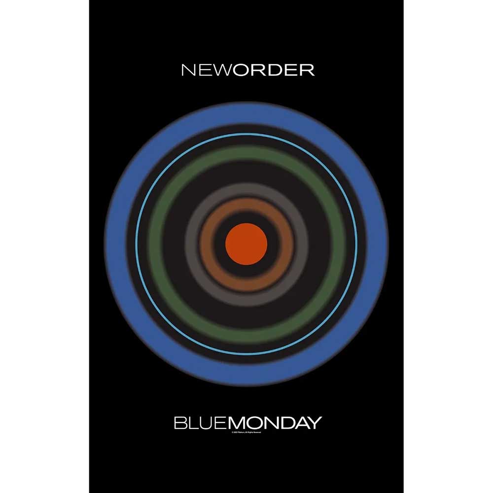 New Order Posters - Textile - Blue Monday
