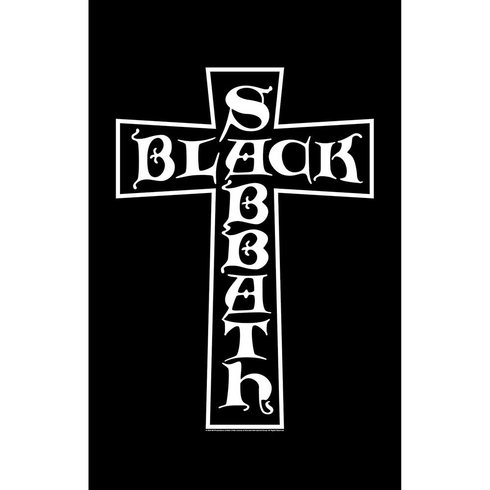 Black Sabbath Posters - Textile - Cross