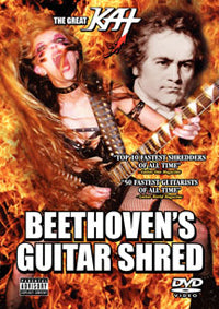 Great Kat DVD - Beethoven'S Guitar Shred | Buy Now For 19.99