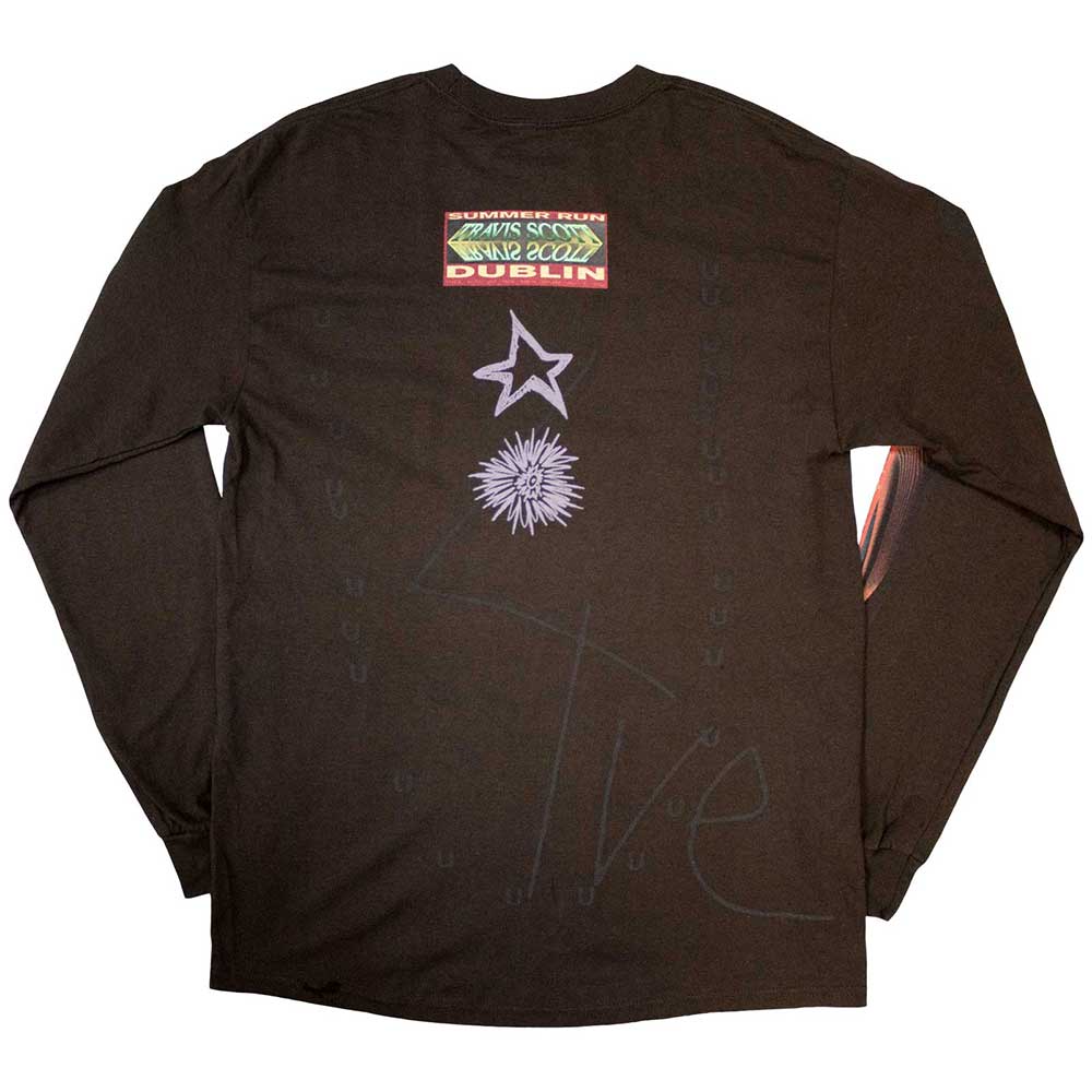 Travis Scott Long Sleeve T Shirt - Summer Run 2023 Dublin