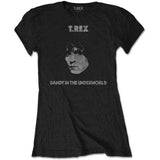 T-Rex Woman's T Shirt - Dandy
