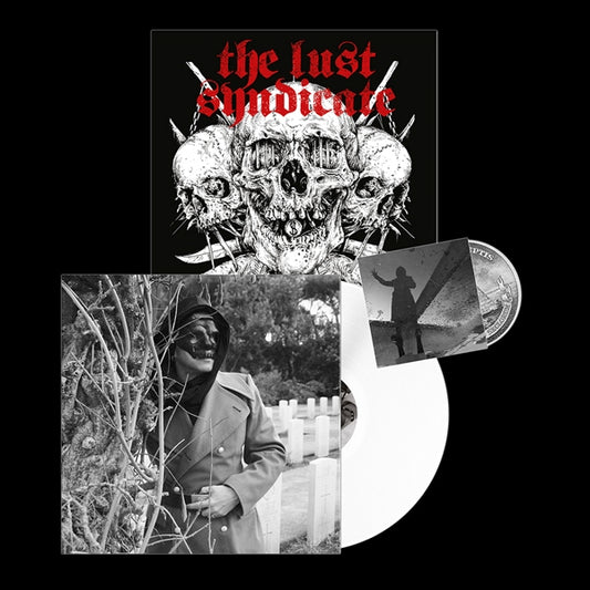  The Lust Syndicate LP - Capitalism Is Cannibalism (White Vinyl+Cd) | Buy Now For 64.99