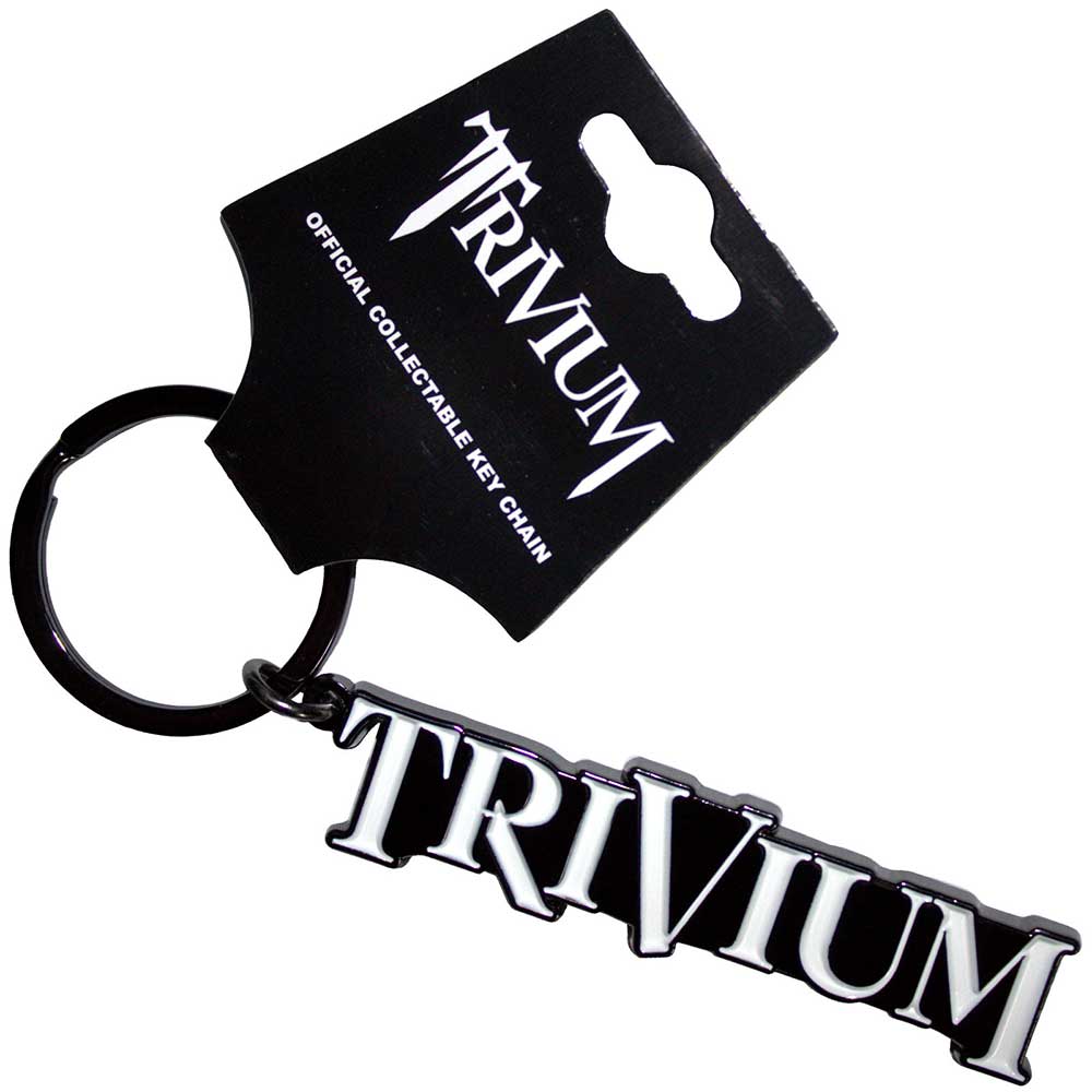 Trivium Standard Keychains - Logo Black