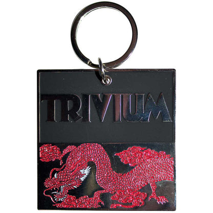 Trivium Standard Keychains - Deadmen & Dragons Silhouette
